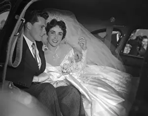 Wedding of Elizabeth Taylor and Conrad Hilton Jr