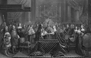 Wedding of Louis XIV and Marie Therese D'Autriche