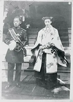 Tokyo Prints: Wedding of Marquis Kuni and Kazuko Shimazu