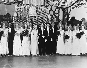 Wedding Prints: Wedding Party on Rollerskates