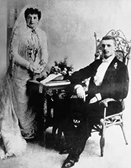 Banking Prints: Wedding Picture of Amadeo Peter Giannini and Clorinda Cuneo