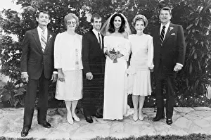 Wedding Portrait of Paul Grilley and Patti Davis