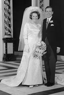 Wedding Portrait of Princess Beatrix and Claus von Amsberg