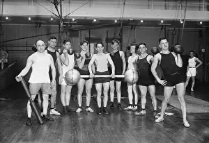 Discipline Prints: Weightlifters at the Y.M.C.A