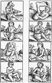 Fraud Prints: Weird Monster Beings of the New World