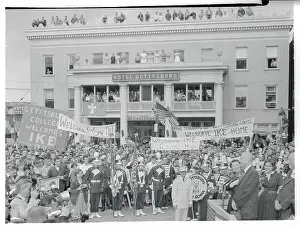 Gettysburg Prints: Welcoming Ceremony for Eisenhower