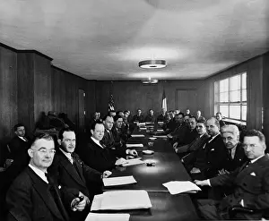 Desk Prints: Well-Attended Meeting