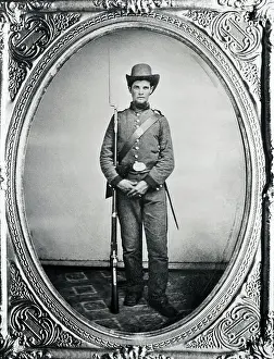 Private Prints: Well-Equipped Confederate Private