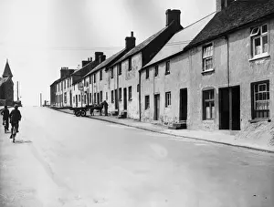 Wales Black Prints: Welsh Village