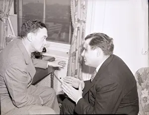 Candidate Prints: Wendell L. Willkie During Interview