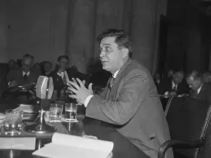 Willkie Prints: Wendell Lewis Speaking to Congressional Committee