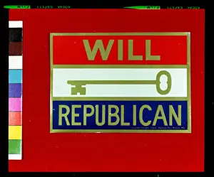 Candidate Prints: Wendell Willkie Campaign Sticker
