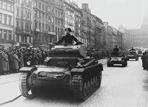 Tank Prints: Wenzelsplatz Parade