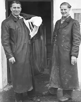 Wernher and Magnus Von Braun Smile