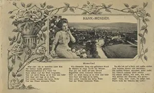 North Germany Prints: Weserlied in Hannoversch Muenden, Hann