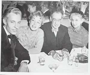 Wesley Addy with George Kaufman and Others