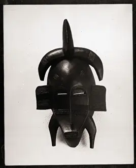 Mask Prints: West African Ceremonial Mask