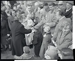West Berlin Mayor Attempting to Pass Communist Blockade