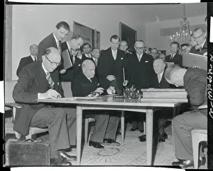 Bonn Prints: West Germany Sovereignty Ceremony
