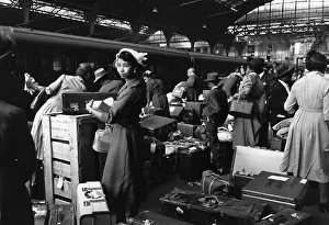 Luggage Prints: West Indian Arrivals Victoria Station