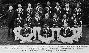 Prints of The West Indies cricket team pictured during a visit to England in 1939 Legendary Moments & Global Spirit in Wall Art: West Indies Cricket Team