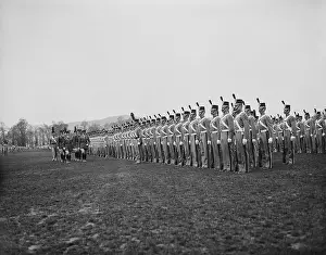 Strategy Prints: West Point Cadets Being Inspected