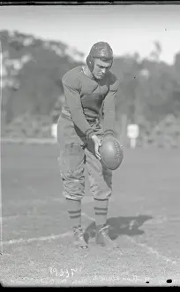 West Point Player Britton Positioning Ball