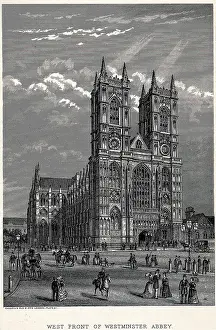West Front Of Westminster Abbey