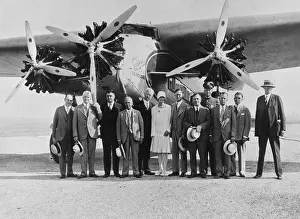 Huty32154 Prints: Western Air Express Inaugural Passenger Flight, 1928