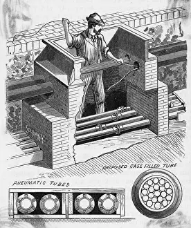 Wire Prints: Western Union Undergound Systems