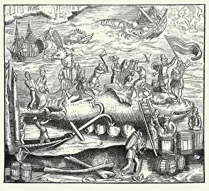 Barrels Prints: Whale Fishing