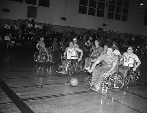 Disabled Prints: Wheelchair Basketball Game