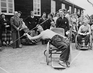 Special Olympics Prints: Wheelchair Javelin Thrower