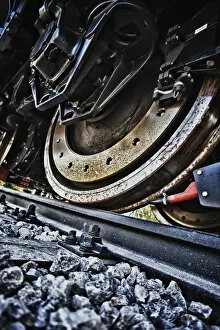 Freight Train Gallery: Wheels of a freight train