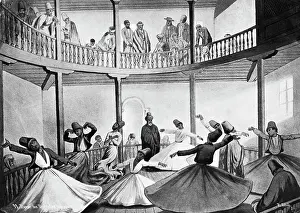 Muslim Prints: Whirling Dervishes