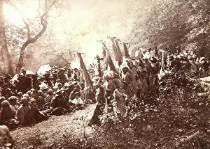 Time Captured: Vintage Art: White Deer Skin Dance, Hupa, Humboldt County, California, 1896