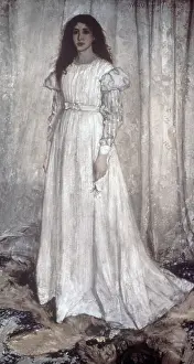 The White Girl by James Abbott McNeil Whistler