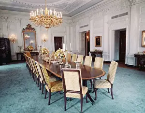 Opulence Prints: White House State Dining Room