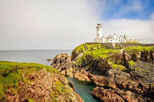 Images Dated 18th June 2014: White lighthouse at Fanad Head, Donegal, Ireland