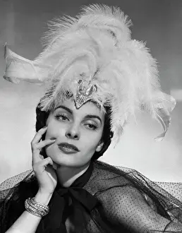 Drama Prints: White Paradise Hat by Balenciaga