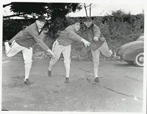 White Sox Pitchers Warming Up