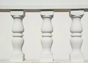 Partial View Gallery: White stone balustrades