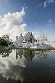 Images Dated 31st December 2012: White temple (Wat Rong Khun)