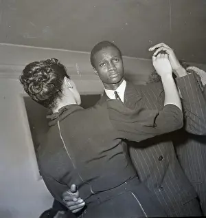 White Woman Dancing With Black Man