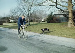 Huty31503 Prints: Whitey Ford Riding His Bike