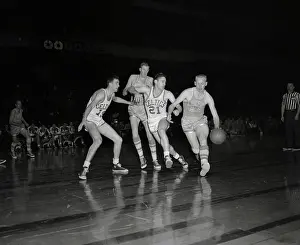 Whitey Skoog Weaving Past Bill Sharman