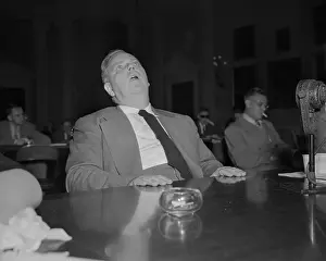 Whittaker Chambers Speaking at Hearing