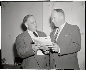 Whittaker Chambers Talking to Committee Rep