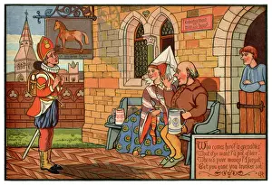 Who Comes Here?, A Grenadier - Victorian nursery rhyme illustration