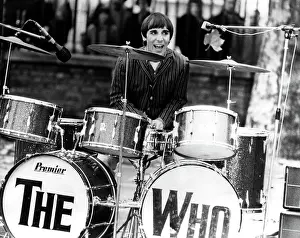 The Who Drummer Performing